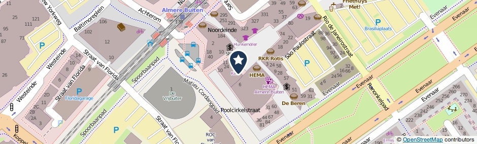 Kaartweergave Globeplein 4-E in Almere