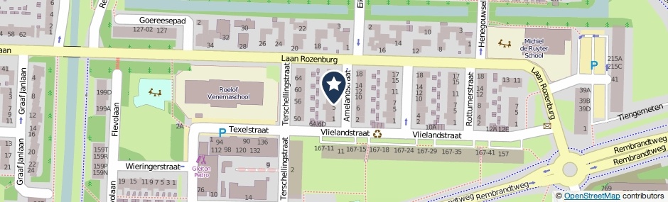 Kaartweergave Amelandstraat 7 in Amstelveen