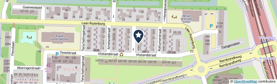 Kaartweergave Schiermonnikoogstraat 8 in Amstelveen