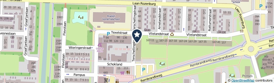 Kaartweergave Terschellingstraat 48-H in Amstelveen