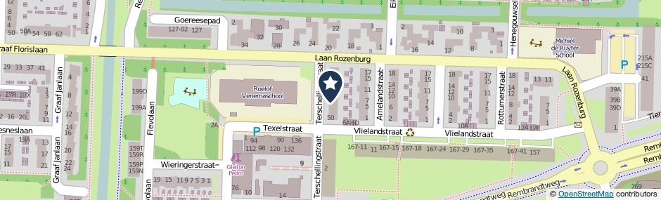 Kaartweergave Terschellingstraat 56 in Amstelveen