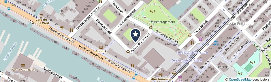 Kaartweergave Admiraliteitstraat 55 in Amsterdam