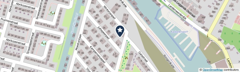 Kaartweergave Boomgaardlaan 89 in Amsterdam