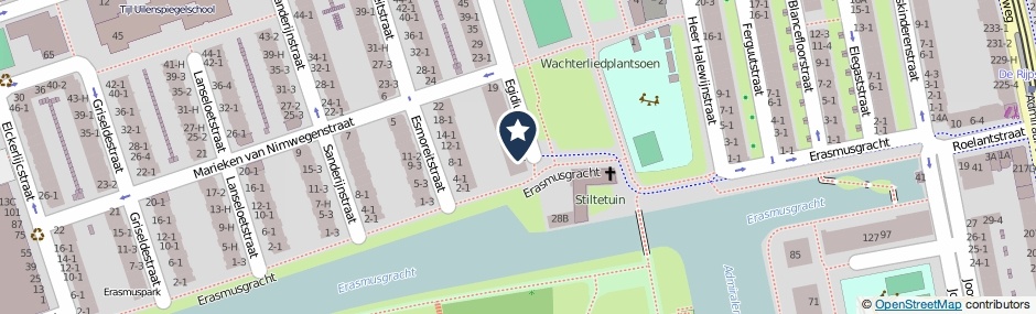 Kaartweergave Egidiusstraat 3-3 in Amsterdam