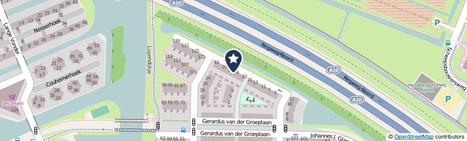 Kaartweergave Gebroeders A. En B. Wolfswinkelweg 31 in Amsterdam