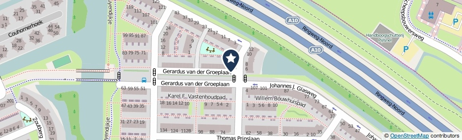 Kaartweergave Gerardus Van Der Groeplaan 2 in Amsterdam