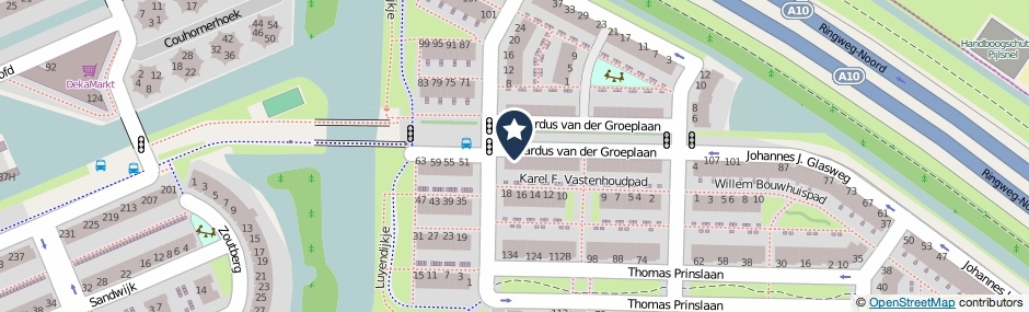Kaartweergave Gerardus Van Der Groeplaan 41 in Amsterdam