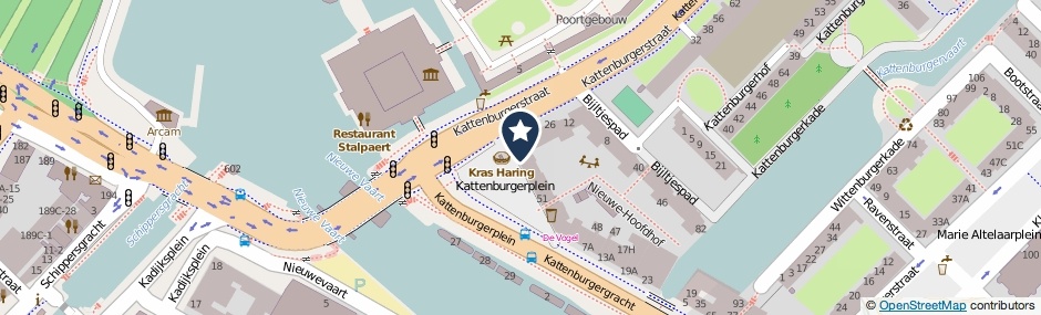 Kaartweergave Kattenburgerplein 89 in Amsterdam