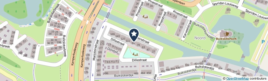 Kaartweergave Marjoleinstraat 81 in Amsterdam