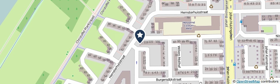 Kaartweergave Nicolaas Japiksestraat 125 in Amsterdam