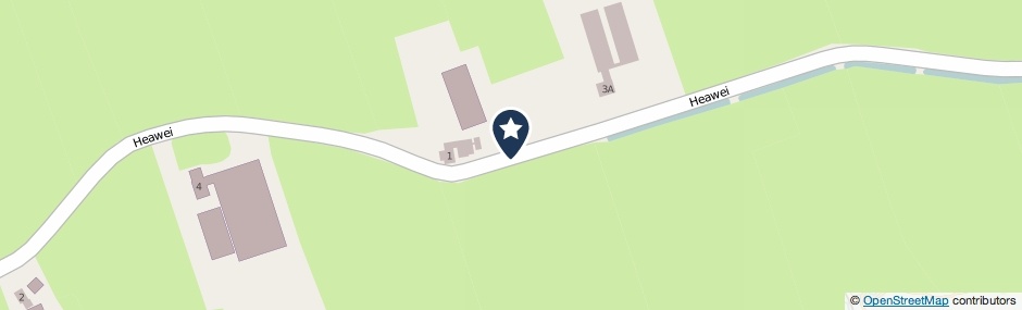 Kaartweergave Heawei in Augustinusga