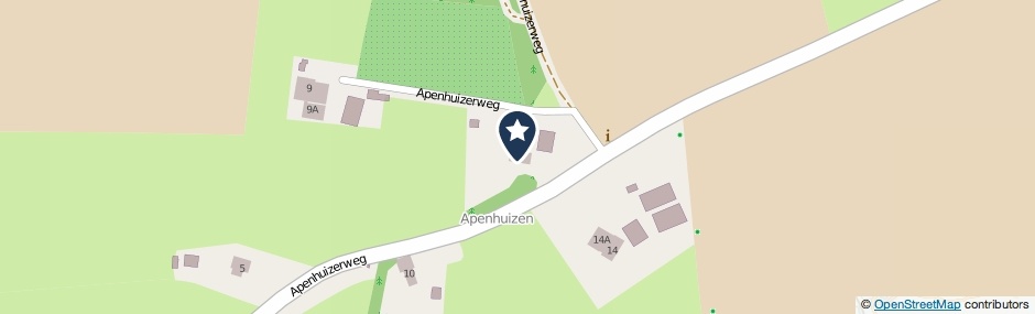 Kaartweergave Apenhuizerweg 7 in Bathmen