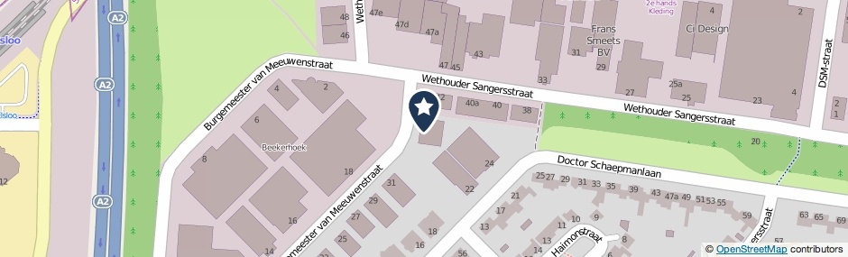 Kaartweergave Burgemeester Van Meeuwenstraat 35 in Beek (Limburg)