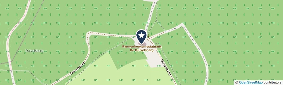 Kaartweergave Duivelsberg 1 in Berg En Dal
