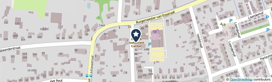 Kaartweergave St. Willibrordusstraat 5 in Berghem