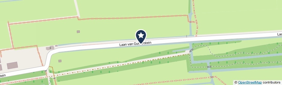 Kaartweergave Laan Van Gunterstein in Breukelen