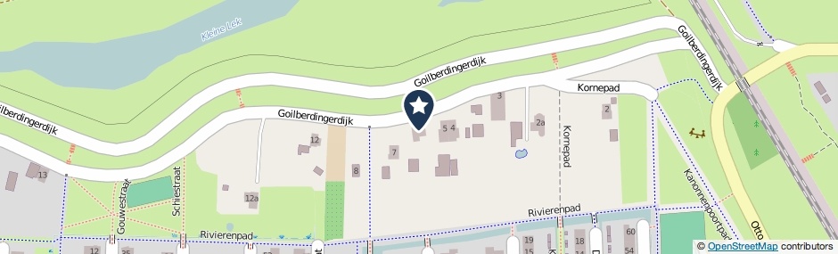 Kaartweergave Goilberdingerdijk 6 in Culemborg