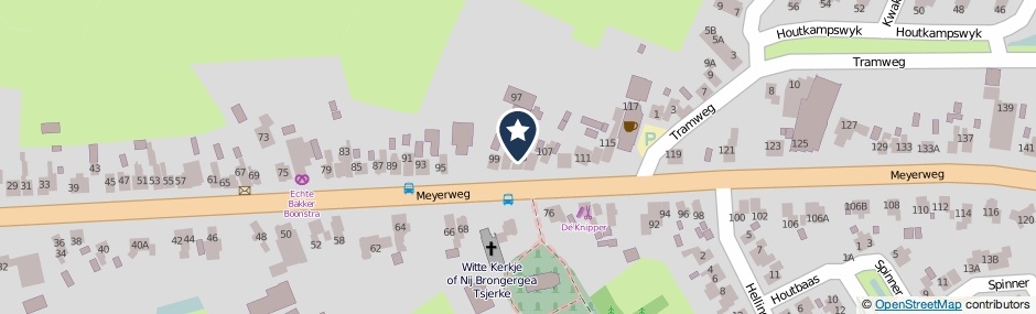 Kaartweergave Meyerweg 103 in De Knipe
