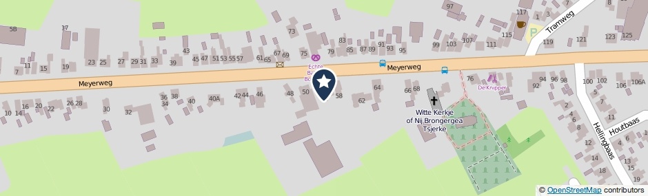 Kaartweergave Meyerweg 52 in De Knipe