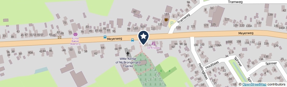 Kaartweergave Meyerweg 76 in De Knipe