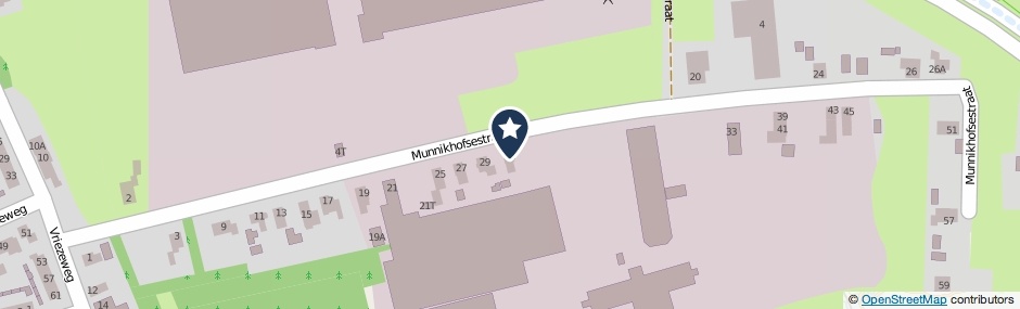 Kaartweergave Munnikhofsestraat 31 in Deest