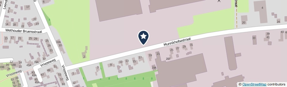 Kaartweergave Munnikhofsestraat 4-T in Deest