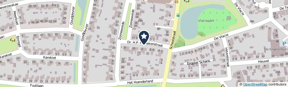 Kaartweergave Dr. H.P. Heinekenstraat in Den Bosch