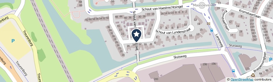 Kaartweergave Schout Van Hekerenstraat in Den Bosch