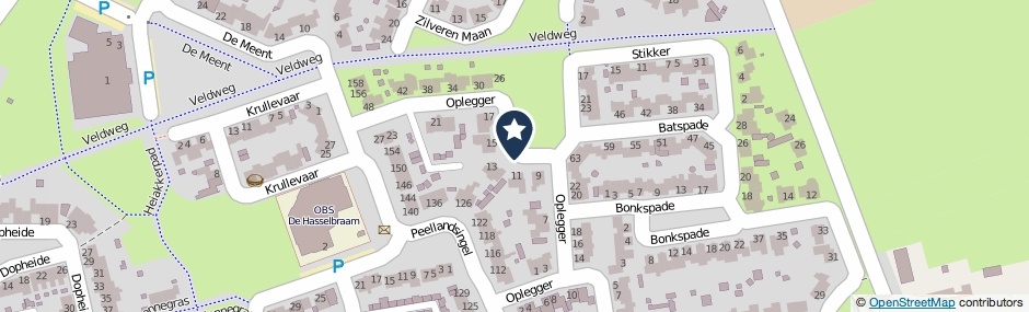 Kaartweergave Oplegger in Deurne
