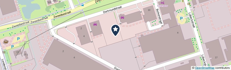 Kaartweergave Dortmundstraat 6-M in Deventer