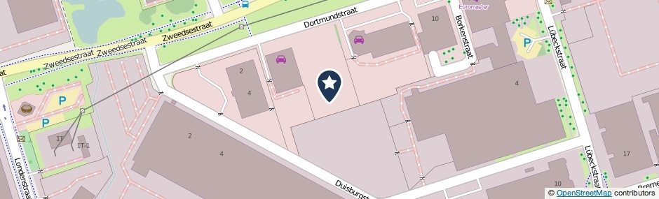 Kaartweergave Dortmundstraat 6-S in Deventer