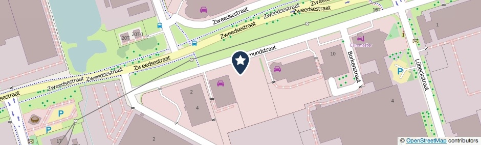 Kaartweergave Dortmundstraat 6 in Deventer