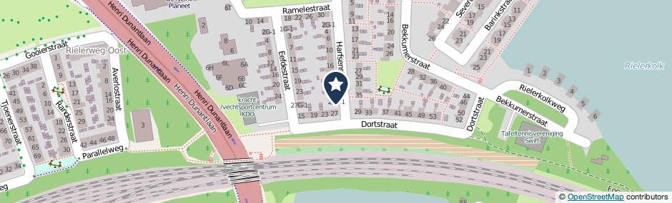 Kaartweergave Harfsenstraat 28-G1 in Deventer