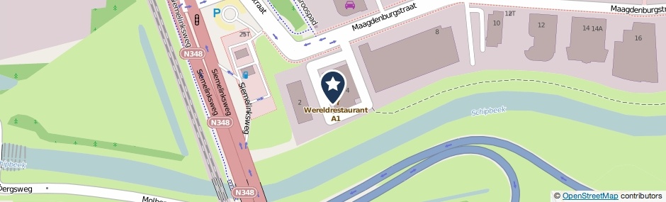 Kaartweergave Maagdenburgstraat 6 in Deventer