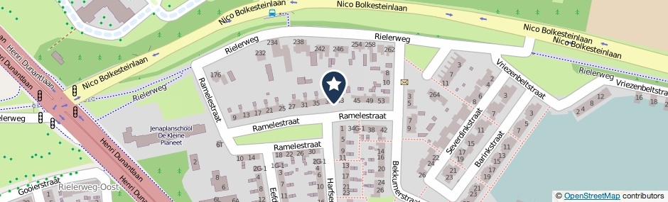 Kaartweergave Ramelestraat 41 in Deventer
