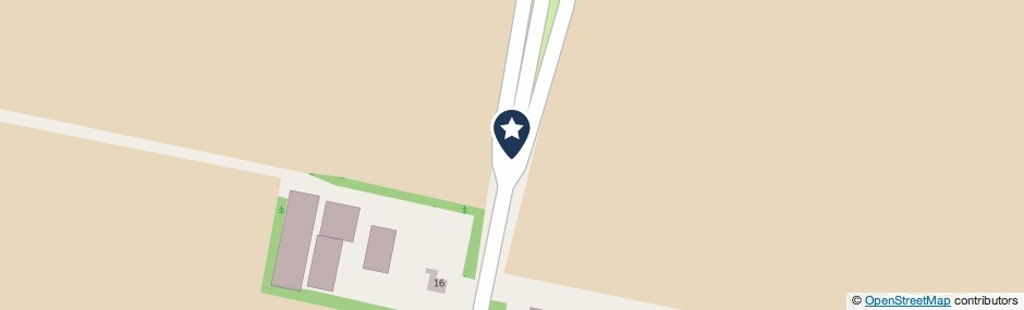 Kaartweergave Hondweg in Dronten