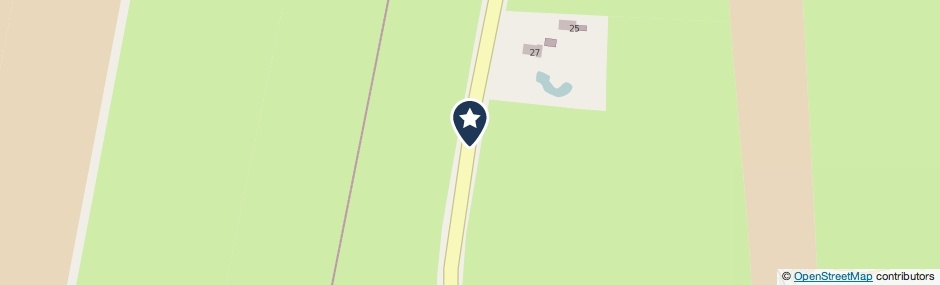 Kaartweergave Middenweg in Echten