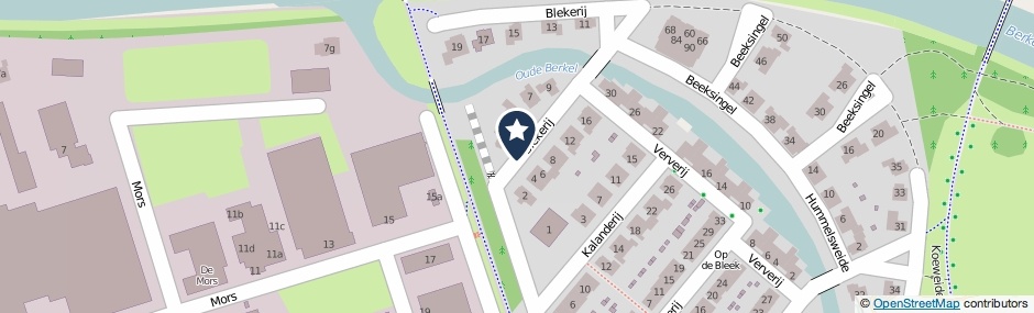 Kaartweergave Blekerij in Eibergen