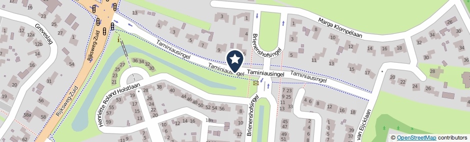 Kaartweergave Taminiausingel in Elst (Gelderland)