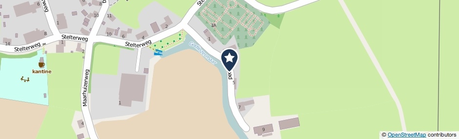 Kaartweergave Sintelpad in Godlinze