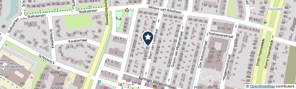Kaartweergave Elect Van Luikstraat 23 in Gorinchem