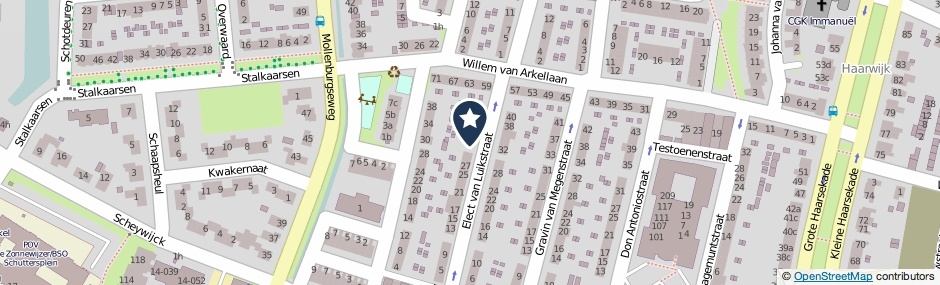 Kaartweergave Elect Van Luikstraat 31 in Gorinchem