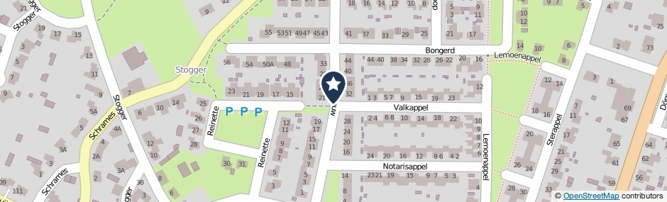 Kaartweergave Rabouw in Helden