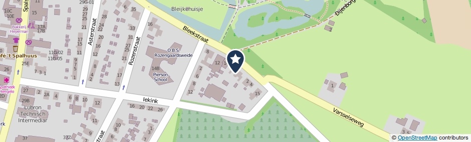 Kaartweergave Bleekstraat 16 in Hengelo (Gelderland)