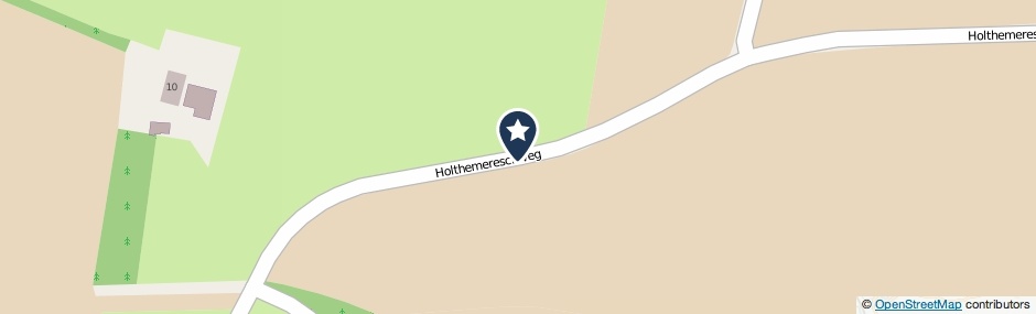 Kaartweergave Holthemereschweg in Holtheme