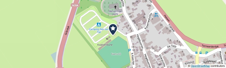 Kaartweergave It Keechje 5-A in Holwerd