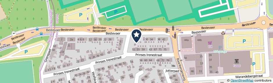 Kaartweergave Kleinejanstraat 2 in Huizen