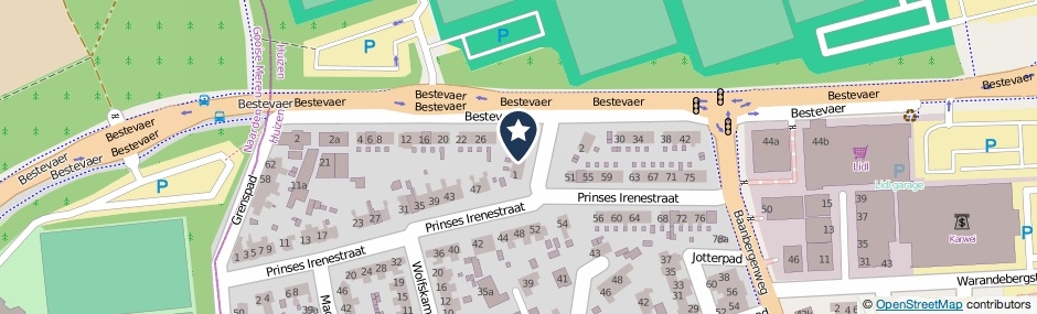 Kaartweergave Kleinejanstraat 5 in Huizen
