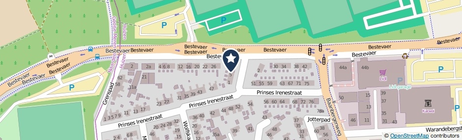 Kaartweergave Kleinejanstraat 7 in Huizen