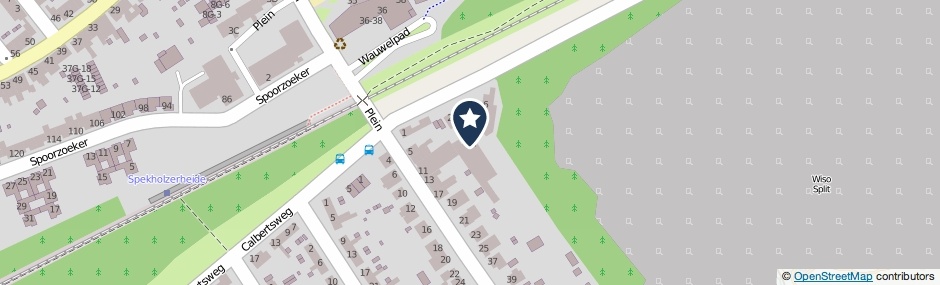 Kaartweergave Parallelweg 4-A in Kerkrade
